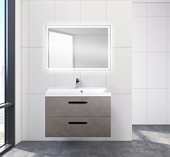 BelBagno Тумба с раковиной AURORA 900 Pietra Grigio – фотография-2