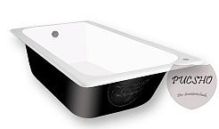 Pucsho Чугунная ванна Pucsho Klassik – фотография-2