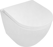 Azario Унитаз подвесной Blanco AZ-9003WT безободковый белый