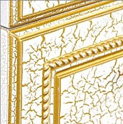 Misty Мебель для ванной Fresko 75 белая краколет – фотография-2