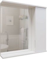 Mixline Зеркальный шкаф Лайн 70 R белый