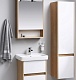 Aqwella Пенал для ванной Сити 35 дуб балтийский – картинка-6