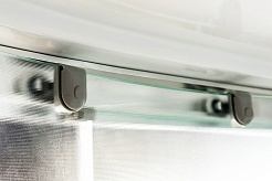 Royal Bath Душевая кабина FATO RB 90HK-M-CH 90x90 стекло рифленое профиль хром – фотография-8