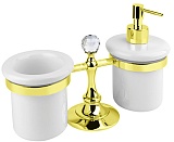 Cezares Стакан и диспенсер OLIMP-TDT-03/24-Sw