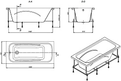 Roca Акриловая ванна Line 160x70 – фотография-6