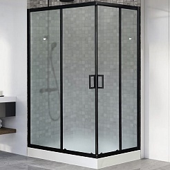 Royal Bath Душевой уголок RB 8120HP-C-BL 120х80х200 L – фотография-1