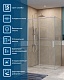 BelBagno Душевой уголок Soft Close-1 SOFT_CLOSE-1-AH-1-120/100-C-Cr 120x100 профиль хром стекло прозрачное – фотография-21