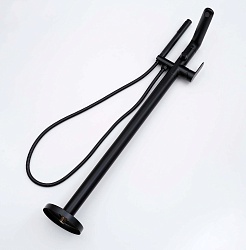 Aquatek Душевая стойка Ника AQ1845MB черный матовый – фотография-2