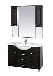 Misty Зеркальный шкаф Александра 105 венге – фотография-3