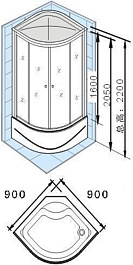 Appollo Душевая кабина AW-5028 – фотография-3