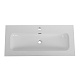 BelBagno Мебель для ванной Eco Cer-N 100 CZR-8073-100 bianco opaco ручки чёрные – фотография-31