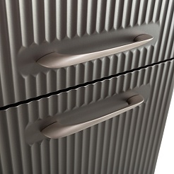 BelBagno Шкаф подвесной Due 40/150 без ручек оружейная сталь – фотография-7