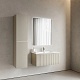 Sancos Тумба с раковиной Snob R 1.0 90 beige soft раковина Element 91 CN7002 – фотография-11