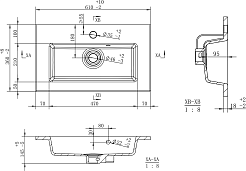 Brevita Мебельная раковина Avila 60 – фотография-3
