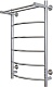 Aringa Полотенцесушитель электрический Берген 80x50 AR03006CH с полкой хром – фотография-7