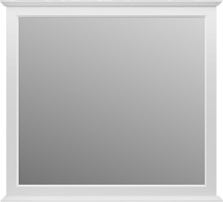 Opadiris Мебель для ванной Кантара 105 белая матовая – фотография-9