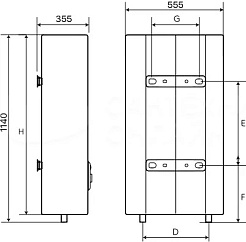 Electrolux Водонагреватель накопительный EWH 100 Gladius Inverter – фотография-2