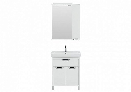 Aquanet Комплект мебели Гретта 70 new, белый – картинка-5