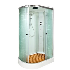 DTO Душевая кабина ЕМ1511 R с гидромассажем – фотография-1