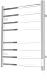 Domoterm Полотенцесушитель электрический Квадро DMT 109-S П8 50x70 TBOX EK R хром – фотография-7