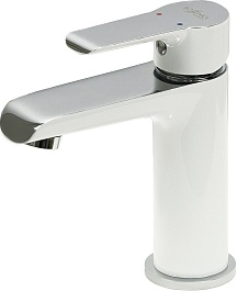 Rossinka Смеситель для раковины W35-12 белый/хром – фотография-2