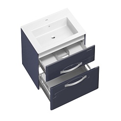  Тумба с раковиной Nota 65 серая – фотография-6