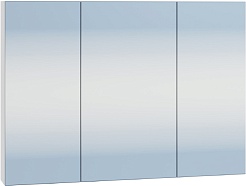 СанТа Зеркальный шкаф Аврора 100 белый – фотография-1