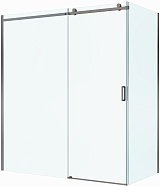 BelBagno Душевой уголок Soft Close-2 SOFT_CLOSE-2-AH-1-180/80-C-GM 180x80 профиль оружейная сталь стекло прозрачное