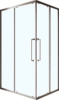 Cezares Душевой уголок Relax 304 RELAX-304-AH-2-120/90-C-GM 120x90 профиль оружейная сталь стекло прозрачное