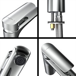 Tokito Смеситель для раковины TOKITO MISAWA хром TOK-MIS-1011 – фотография-6