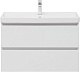 Aquanet Тумба под раковину Вега 80 подвесная белая глянцевая – картинка-13