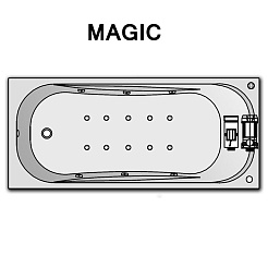 Kolpa San  Акриловая ванна String MAGIC 160х70 – фотография-4