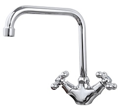Frap Смеситель для кухни H19 F4019 хром – фотография-1