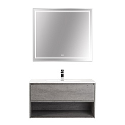 BelBagno Зеркало SPC-KRAFT-900-800-LED-TCH-WARM – фотография-5