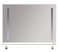 Misty Зеркало для ванной Джулия 120 белое – фотография-1