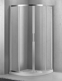 BelBagno Душевой уголок Sela 90/90 SELA-R-2-90-C-Cr – фотография-1