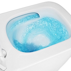 Azario Унитаз подвесной Cascad AZ-2303-A безободковый белый – фотография-11