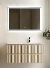 Sancos Мебель для ванной Snob R 100R beige soft – фотография-1