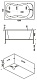 Bas Акриловая ванна Кэмерон 120 Стандарт – фотография-13