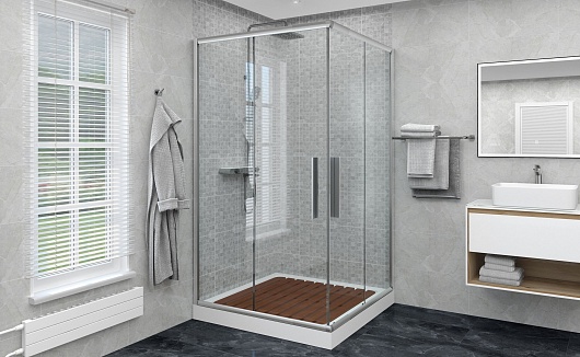 DTO  Душевой уголок KС 80-90 Chrome – картинка-7