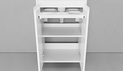 Velvex Мебель для ванной Klaufs 50 напольная белая – фотография-3