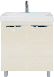 Misty Мебель для ванной Петра 65 бежевая L – фотография-2