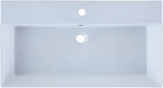 Aquanet Тумба с раковиной Бруклин 85 подвесная черная матовая – картинка-23