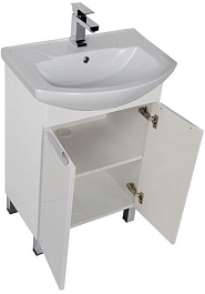 Aquanet Тумба с раковиной "Парма 65" 2 двери (182683)  – фотография-3