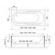 Royal Bath Акриловая ванна Azur RB 614203 L 170х80 – фотография-9
