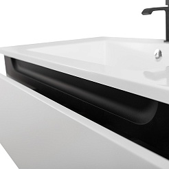 Cezares Тумба с раковиной Slider 100 подвесная белая – фотография-11