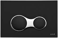 Vitra Кнопка смыва 740-0411 черный