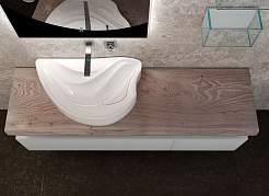 Velvex Столешница с раковиной "Felay 140" без отверстия под смеситель – фотография-7