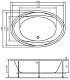 Vayer Акриловая ванна Opal 180x120 – картинка-11