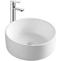 Aquatek Накладная раковина 40 AQ5118-MW матовая белая